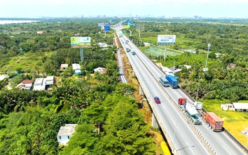 Vướng mặt bằng, dự án mở rộng cao tốc TP.HCM - Long Thành đang chậm tiến độ