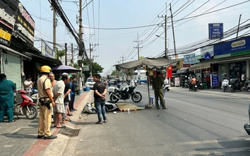 TP.HCM: Xe đầu kéo va chạm xe máy, nam thanh niên tử vong thương tâm
