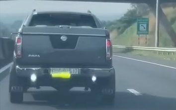 Từ phản ánh của người dân, CSGT xử lý tài xế vi phạm trên cao tốc Phan Thiết - Dầu Giây