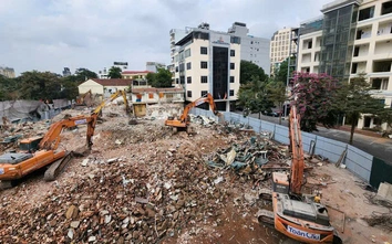 Hà Nội: Gấp rút tháo dỡ công trình, tạo mặt bằng dự án quảng trường phía Đông hồ Hoàn Kiếm