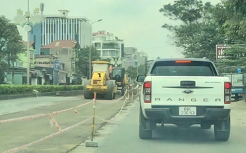 Nhắc nhở nhà thầu chậm triển khai thi công nâng cấp QL2 qua Phú Thọ