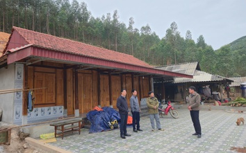 Mùa xuân về sớm trên những mái nhà đang hồi sinh sau bão ở xã vùng cao Tràng Xá