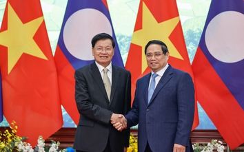 Tổng Bí thư, Chủ tịch nước Lào nhất trí đẩy mạnh dự án cao tốc Hà Nội - Viêng Chăn