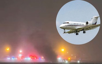 Rơi máy bay thương gia chở 8 người ở Mỹ