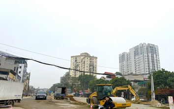 Tăng ca kíp, đẩy nhanh tiến độ đường Vành đai 2,5 về đích trước Tết