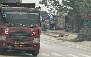 Xe đầu kéo va chạm xe máy, người đàn ông tử vong thương tâm