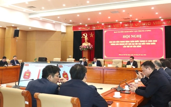 Đảng ủy Bộ Xây dựng kết nối Hội nghị Báo cáo viên Trung ương toàn quốc