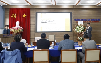 Nhiều ý tưởng độc đáo tại chung kết cuộc thi HUCE INTECH 2025
