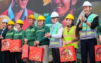 "Xây Tết 2026" mang quà đến với hơn 1.100 công nhân xây dựng tại Hà Nội