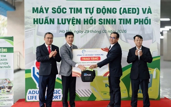 Hà Nội Metro nhận máy sốc tim tự động, tăng cường an toàn y tế trong giao thông công cộng