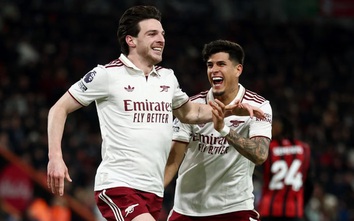 Đánh bại Bournemouth, Arsenal xây chắc ngôi đầu bảng