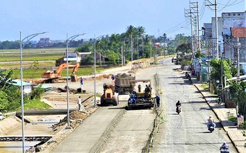 Khí thế đầu năm mới trên công trường cao tốc Chí Thạnh - Vân Phong