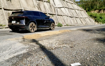 Gia Lai: Hết hạn sửa chữa, đèo An Khê vẫn nham nhở ổ gà