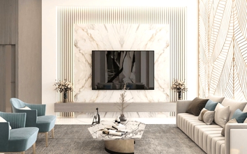 Khi nào dùng vật liệu ốp thay sơn tường trong thiết kế nội thất?