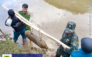 Quảng Ngãi: Kịp thời phát hiện, xử lý quả bom còn sót lại trong chiến tranh