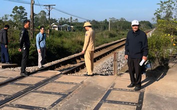 Quảng Trị: Tăng cường đảm bảo trật tự ATGT đường sắt trong dịp Tết