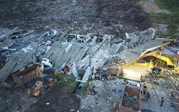 Philippines: Sập núi rác làm 13 người thương vong, 38 người mất tích