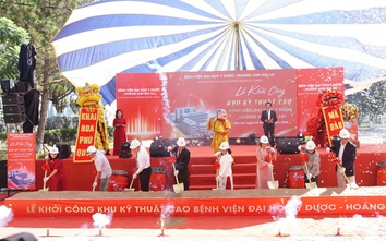 Gia Lai: Khởi công xây dựng khu điều trị chất lượng cao 9 tầng