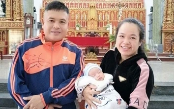 Hạnh phúc viên mãn sau 8 năm mới được làm mẹ