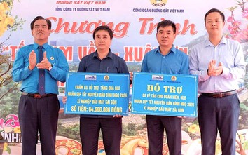 Tết sum vầy trên những cung đường sắt