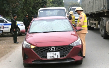 Phú Thọ: 29 tài xế bị tước giấy phép lái xe dịp nghỉ tết Nguyên đán