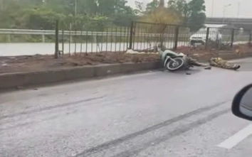 Bắc Ninh: Đi ngược chiều trên QL18 mới, 2 người trên xe mô tô thương vong