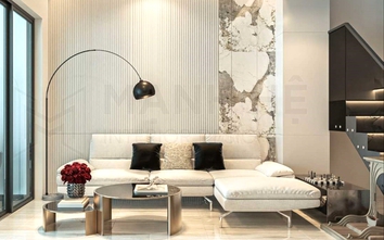 Đèn đứng phòng khách tạo khác biệt cho không gian sống