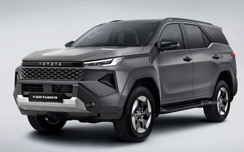 Toyota Fortuner hoàn toàn mới lộ diện tại Thái Lan