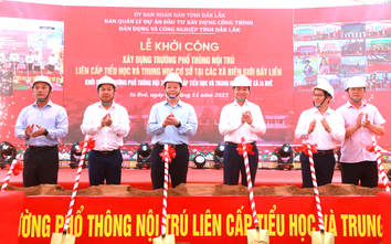 Chuẩn bị đồng loạt khởi công xây dựng trường nội trú liên cấp tại các xã biên giới