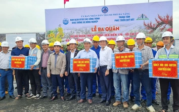 Đà Nẵng tăng tốc bàn giao 3km dự án hoàn thiện đường ven biển 129