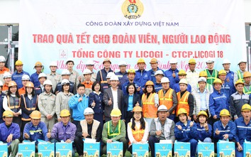 Tết ấm trên công trường: Công đoàn Xây dựng Việt Nam mang Xuân đến với người lao động