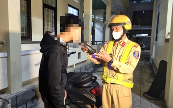 CSGT Gia Lai tuần tra xuyên đêm, xử lý hàng loạt thanh, thiếu niên vi phạm