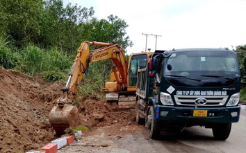 Quảng Ngãi: Tập trung sửa chữa đường để người dân đi lại an toàn ngày Tết