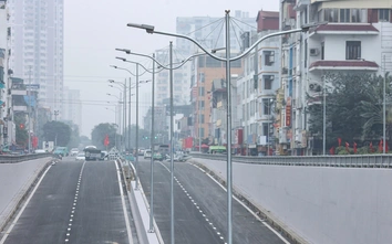 Hầm chui Kim Đồng, Vành đai 2,5 đoạn Đầm Hồng - QL1A sẵn sàng thông xe