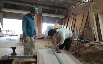 Làng mộc lớn nhất Hà Tĩnh tất bật vào vụ Tết