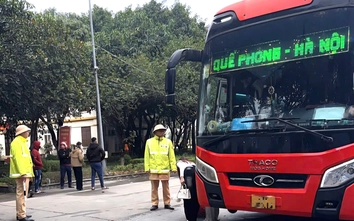 Xử lý xe khách chở quá số người quy định ở Ninh Bình