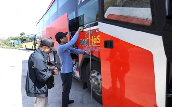 Khảo sát an toàn xe khách giường nằm hai tầng trên các tuyến đèo dốc miền núi