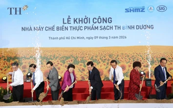 Tập đoàn TH khởi công nhà máy chế biến thực phẩm sạch công suất 1 triệu tấn