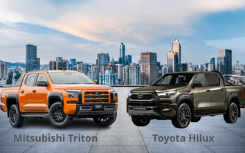 Đại chiến bán tải Nhật Mitsubishi Triton và Toyota Hilux