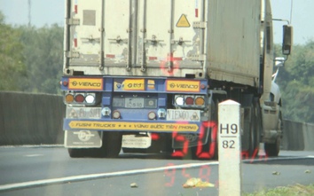 CSGT kiểm soát chặt tốc độ trên cao tốc phía Nam, hàng chục tài xế bị xử phạt