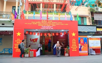 Hà Nội: Không khí bầu cử tại điểm bỏ phiếu lịch sử 48 Hàng Ngang