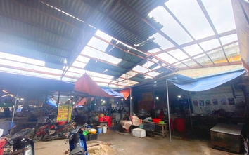 Nghệ An: Nhiều chợ dân sinh xuống cấp, hư hỏng nặng