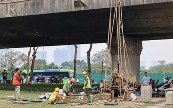 Hà Nội điều chỉnh giao thông Đại lộ Thăng Long phục vụ thi công tuyến metro số 5