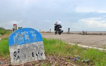 Cà Mau: Giảm tải trọng xe lưu thông trên tuyến đê biển Tây