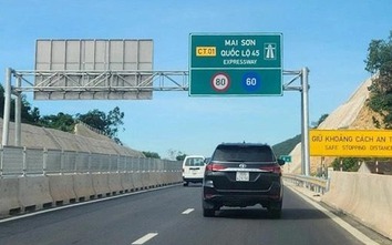 Điều chỉnh tốc độ một số đoạn tuyến cao tốc Pháp Vân về Nghi Sơn, tài xế cần lưu ý gì?