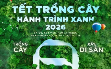 Trồng mới 10.000 cây xanh, kiến tạo đô thị xanh tại Nam An Khánh