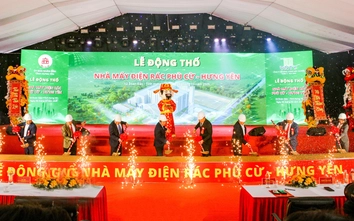 Hưng Yên: Khởi công dự án nhà máy điện rác 4.000 tỷ đồng