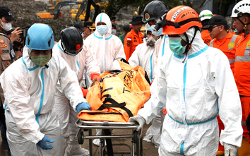 Sập núi rác tại bãi chôn lấp lớn nhất Indonesia khiến nhiều người thiệt mạng, mất tích