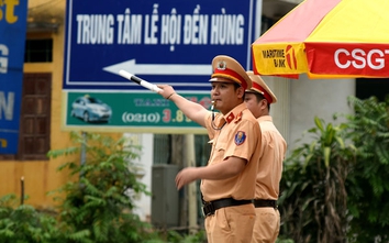 1000 công an Phú Thọ đảm bảo an ninh Lễ hội Đền Hùng