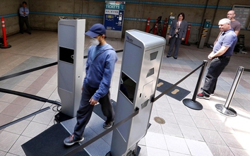 Thử nghiệm hệ thống soi chiếu an ninh như sân bay tại ga tàu